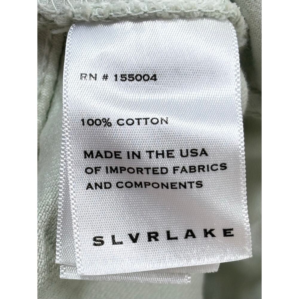 SLVRLAKE Tess Long Curve Leg Jeans Vintage Aloe Size 27 - Picture 6 of 7